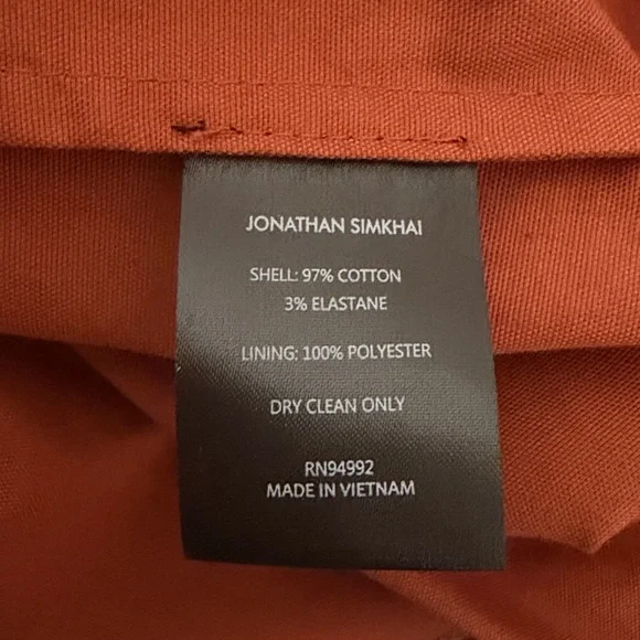 SIMKHAI Lena Puff-Sleeve Midi Dress Size 4 - Picture 11 of 13